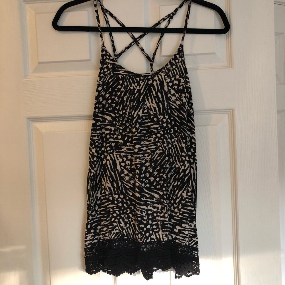 🌟2 for $20🌟Mossimo Tank with Crochet Trim